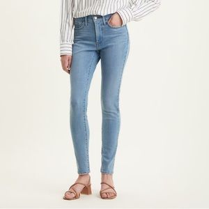 Levi's Light Blue Skinny Jeans for Women